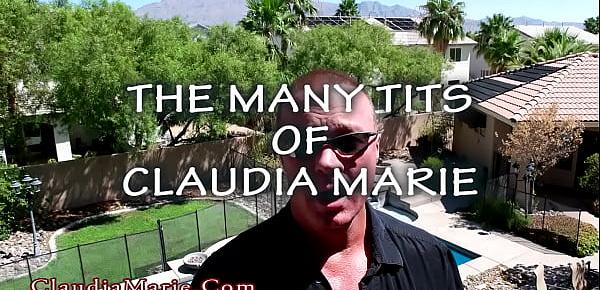  The Many Tits Of Claudia Marie